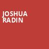 Joshua Radin, Washingtons, Denver