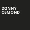 Donny Osmond, Paramount Theater, Denver