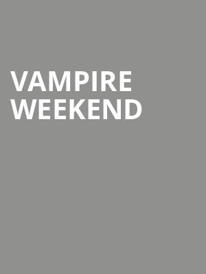 Vampire Weekend, Red Rocks Amphitheatre, Denver