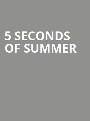 5 Seconds of Summer, Fillmore Auditorium, Denver