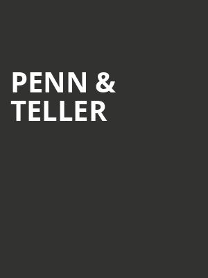 Penn Teller, Buell Theater, Denver