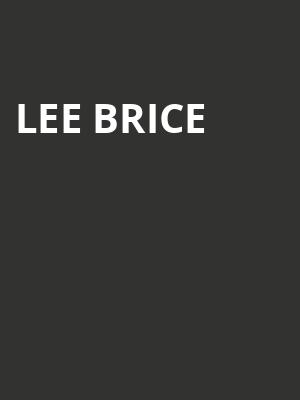 Lee Brice Poster
