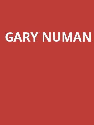 Gary Numan, Gothic Theater, Denver