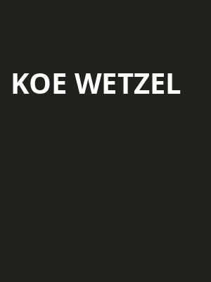 Koe Wetzel, 1stbank Center, Denver