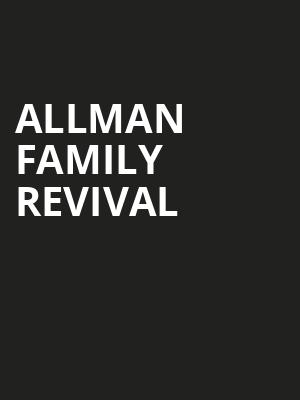 Allman Family Revival, Paramount Theater, Denver