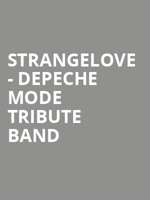 Strangelove Depeche Mode Tribute Band, Ophelias Electric Soapbox, Denver