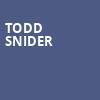 Todd Snider, Washingtons, Denver