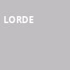 Lorde, Mission Ballroom, Denver