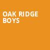 Oak Ridge Boys, Paramount Theater, Denver
