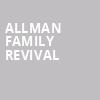 Allman Family Revival, Paramount Theater, Denver